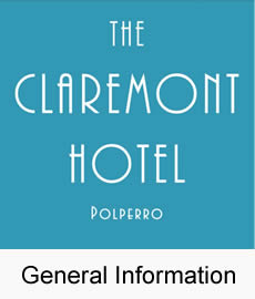 General information for guests of The Claremont Hotel, Polperro