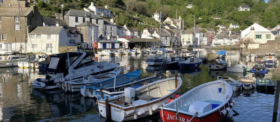 Eating out in Polperro